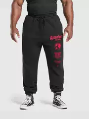Gymshark Men's Sports Pants Jogger Gym Muscle Bodybuilding Casual Pants Cotton Printed Trousers