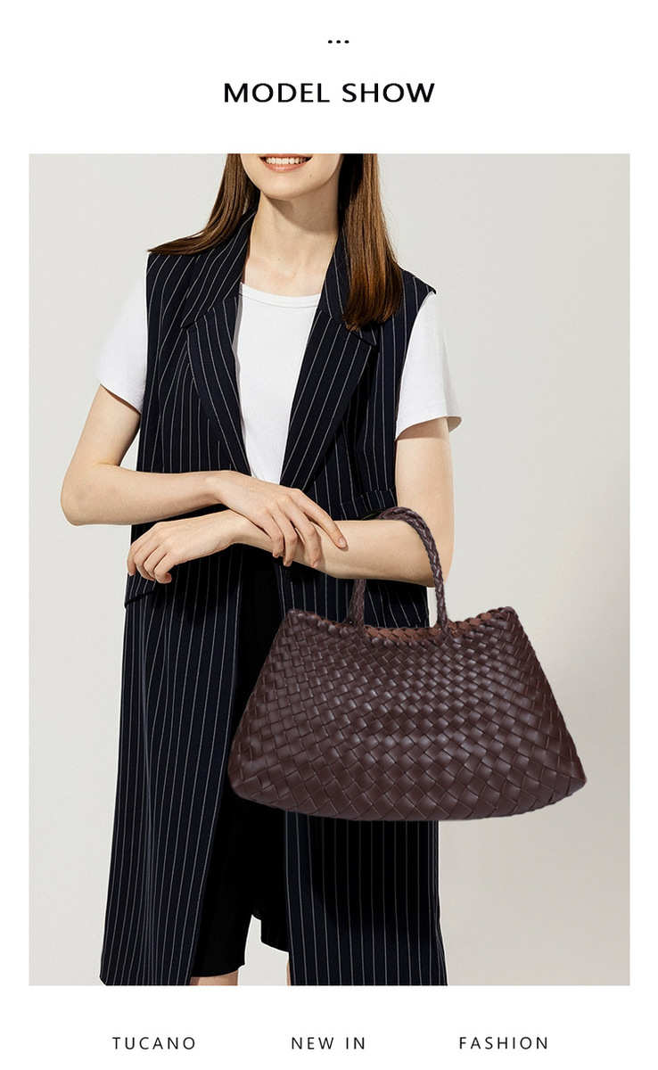 Túi tote nữ cỡ lớn dáng vuông phối túi con, chất liệu PU phong cách tối giản — B1979 # xám mã não, B1979-1 # vàng chanh, B1979–1 # bột đào, B1979–1 # vàng sâm panh