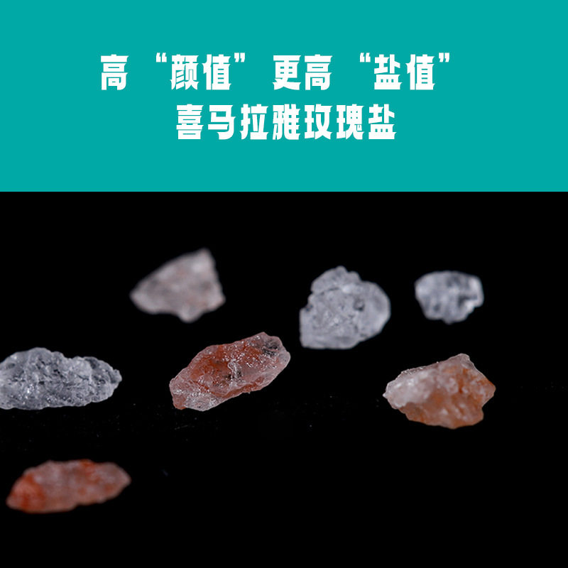 Himalayan Pink Salt Rose Salt Bagged 500g Light Pink Granular Bath Salt Imported from Pakistan Mineral Salt