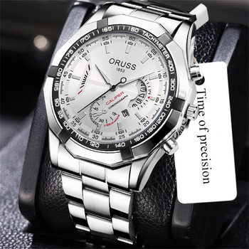 Factory Direct Handsome Fashion Trend Business Large Dial Men's Watch Student Casual Steel Quartz Watch