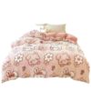 Winter milk velvet bed four-piece flannel quilt cover double-sided fleece-lined thickened student dormitory bed sheet three-piece set