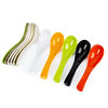 Colored melamine spoon plastic soup spoon small rice spoon imitation porcelain spoon soup key ramen Spoon restaurant hotel commercial wholesale
