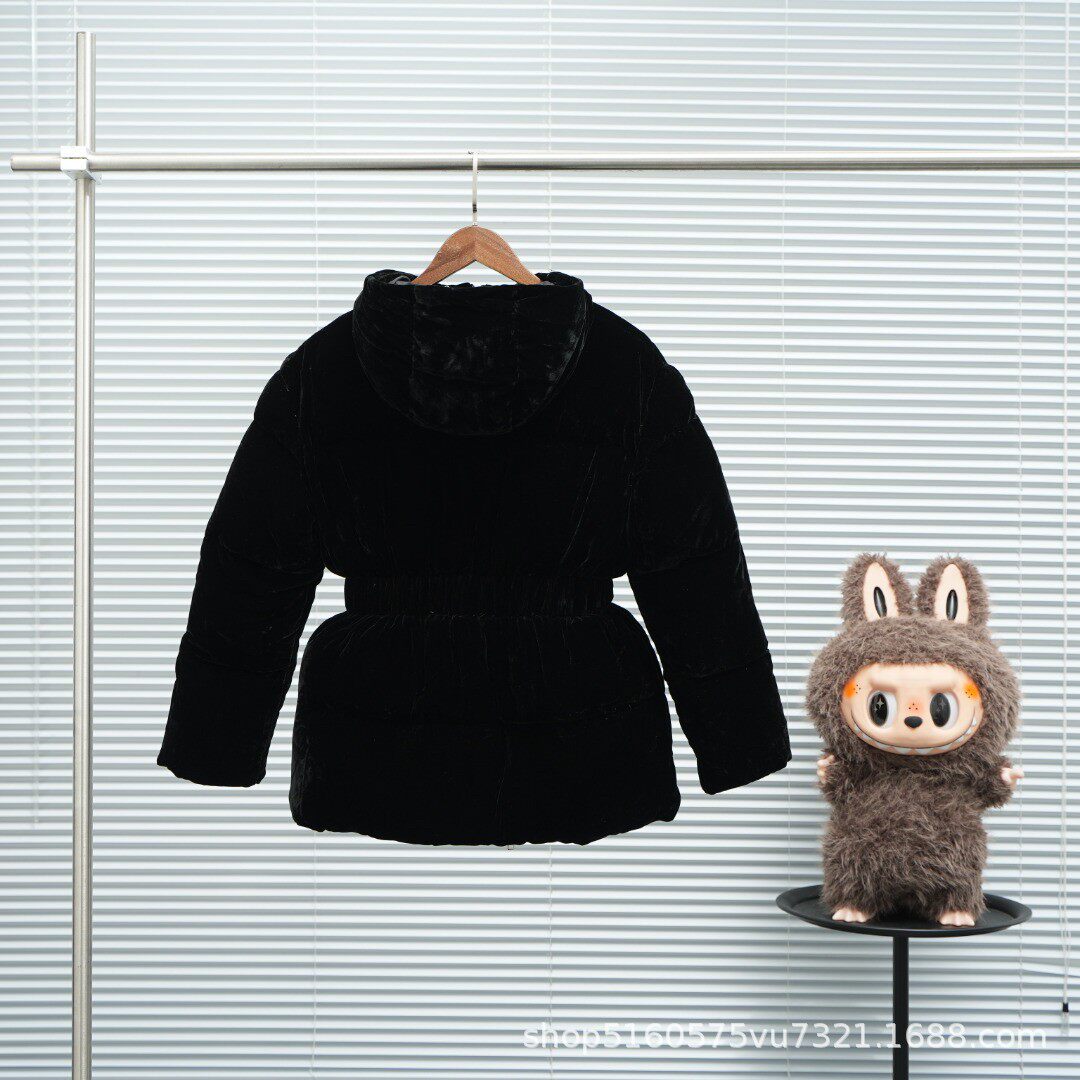 Correct Version of the Trendy Brand Mengjia 25Fw New Stand-Up Collar Triangle Logo Letter Waist down Jacket Fashionable and Warm