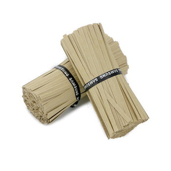 10cm Kraft paper tie silk western baking food flower packaging tie wire sealing garden tie strip bread bag environmental protection