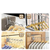 College Dormitory Artifact Dormitory Bed Adjustable Clothes Hook Storage Clothes Hanger Wardrobe