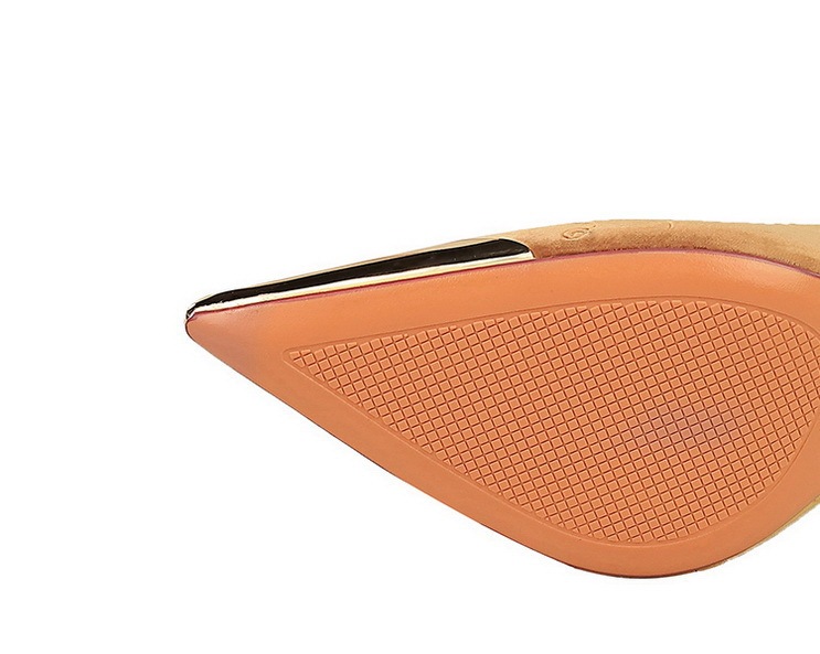 Giày cao gót nữ mũi nhọn nhung dập hoa gót nhọn dự tiệc — 237-30 đen 4cm, 237-30 lạc đà 4cm, 237-30 rượu vang đỏ 4cm, 237-30 xanh 4cm
