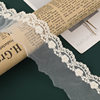 Cotton mesh lace embroidery mesh lace skirt collar water soluble lace accessories factory in stock