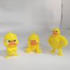 Cross-Border Popular 1-Piece/3-Piece Set of Funny Combination Duck House, Home Decoration Desktop Ornaments