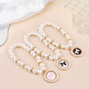 Amazon Pet Diamond Necklace Heart Pearl Pet Collar Dog Pendant Cat Neck Pet Jewelry
