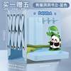Retractable Book Stand Student Korean Style Book Stand Simple and Cute Bookend High School Student Desk Storage Metal Bookshelf