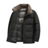 Men's Short down Jacket for Middle-Aged and Elderly, Business Casual Wool Lapel Coat, Dad's Wear, Men's 2025 Winter New Model