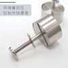 Stainless steel press type all-steel press hamburger patty mold household meat press molding beef patty gadgets