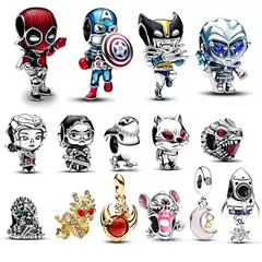 H New Dynamic Mwei Cartoon Spider Z Man Series Pendant Diyb Wolf Accessories Factory Wholesale