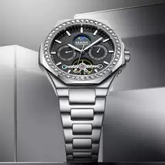 Mark Waffee Mark Fairwhale Brand Multifunctional Business Retro Tourbillon Automatic Mechanical Watch