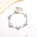 Silver Bracelet [Zebra White]