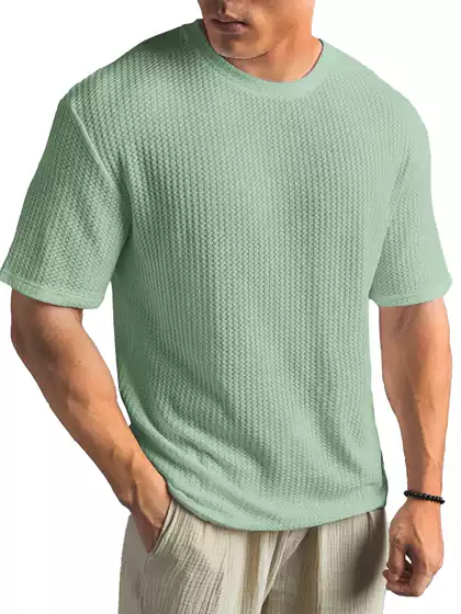 2026 Amazon New Arrival Men's Summer Casual Short Sleeve T-Shirt, Versatile & Stylish