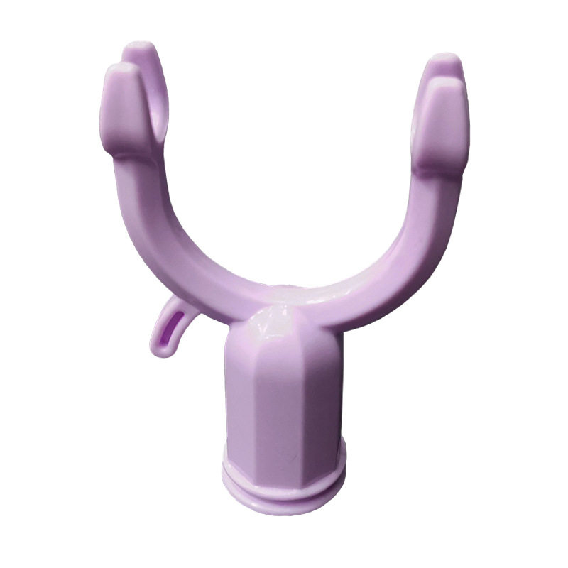 Plastic clothes fork accessories clothes fork head brace anti-slip handle clothes pole handle tail sleeve socket inner diameter 19mm