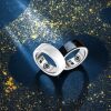 Huaqiang North Smart Ring Smart ringR2 European and American Couple Ring Simple Stainless Steel Heart Rate Sleep Monitoring