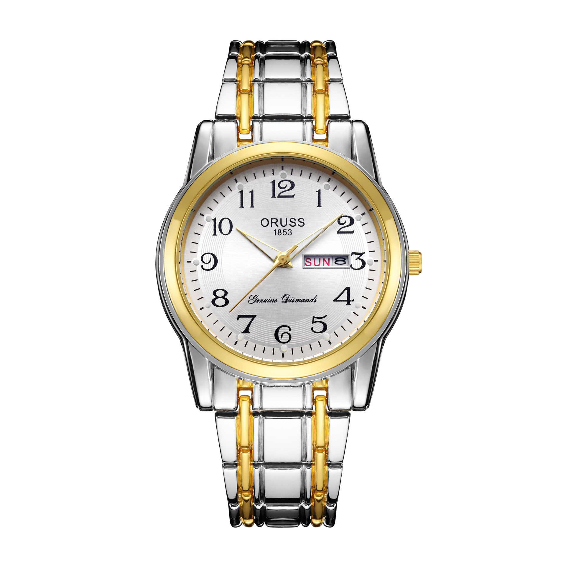 Wholesale New Swiss Brand Waterproof Luminous Men's Automatic Quartz Watch Student Korean Style Digital Large Dial