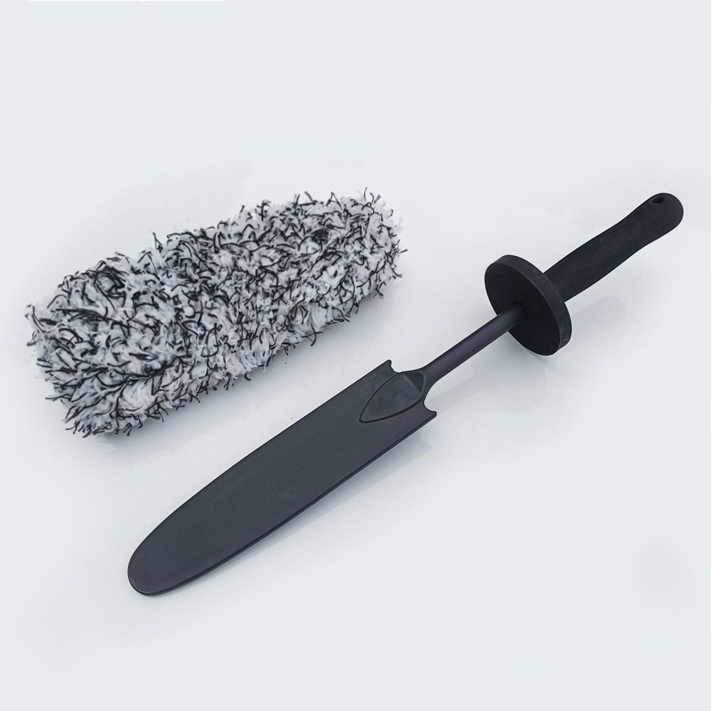 Car Brush Beauty Car Wash Maintenance Tool Wheel Brush Car Dust Removal Cleaning Supplies Duster Car Tire Brush