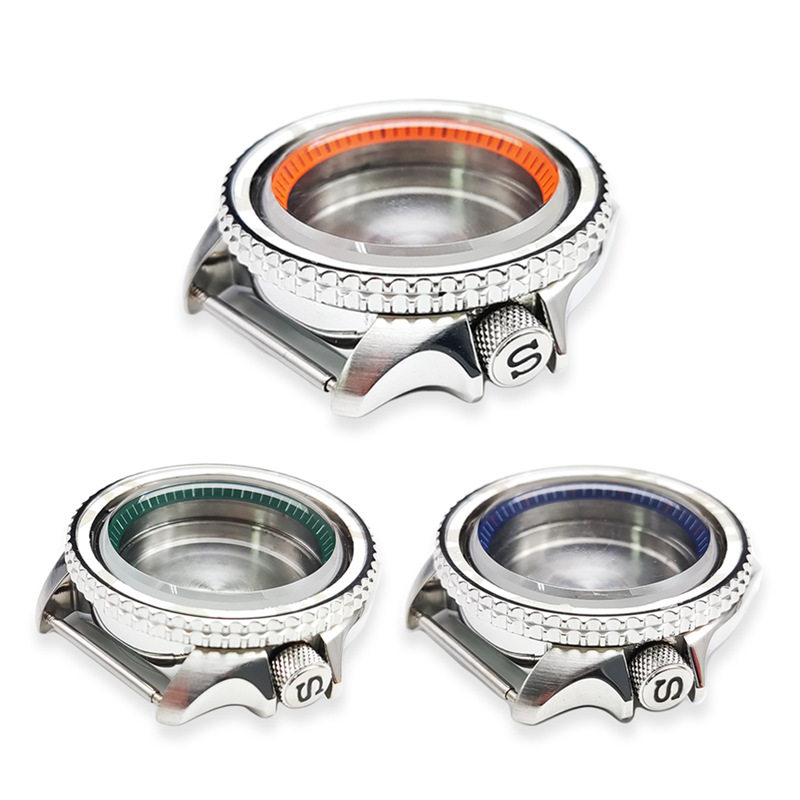 Watch Case Substitute 007 Seiko Mechanical Watch Case Watch Case Sapphire Glass NH35/36 Movement