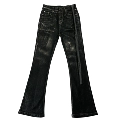 Black high version handmade wax shiny