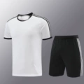 Ad07 white shorts suit