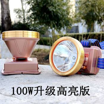 Strong light long-range lithium headlight led outdoor super bright long-range camping night fishing light rechargeable head-mounted miner's lamp