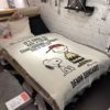 Vintage Snoopy Sofa Blanket Homestay Decoration Cartoon Sofa Towel American Style Leisure Blanket Sofa Cushion Bedroom Cotton Blanket
