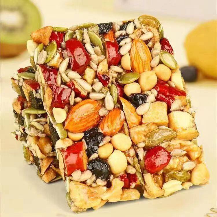 Xinjiang Babao Cut Cake Nutritional Nut Almond Traditional Cake Craving Dormitory Snacks Whole Box Handmade Small Package