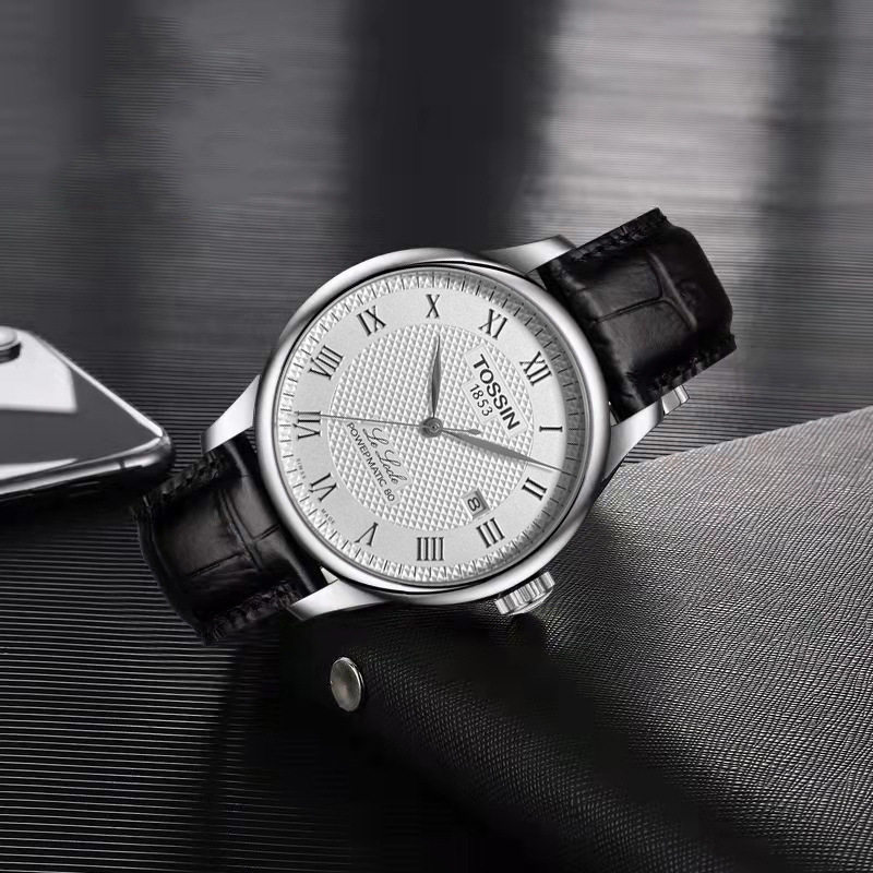 Tossin Li Locke watch мужские автоматические часы Tianjia в том же стиле серии 1853, водонепроницаемые полые деловые часы Изображение 1