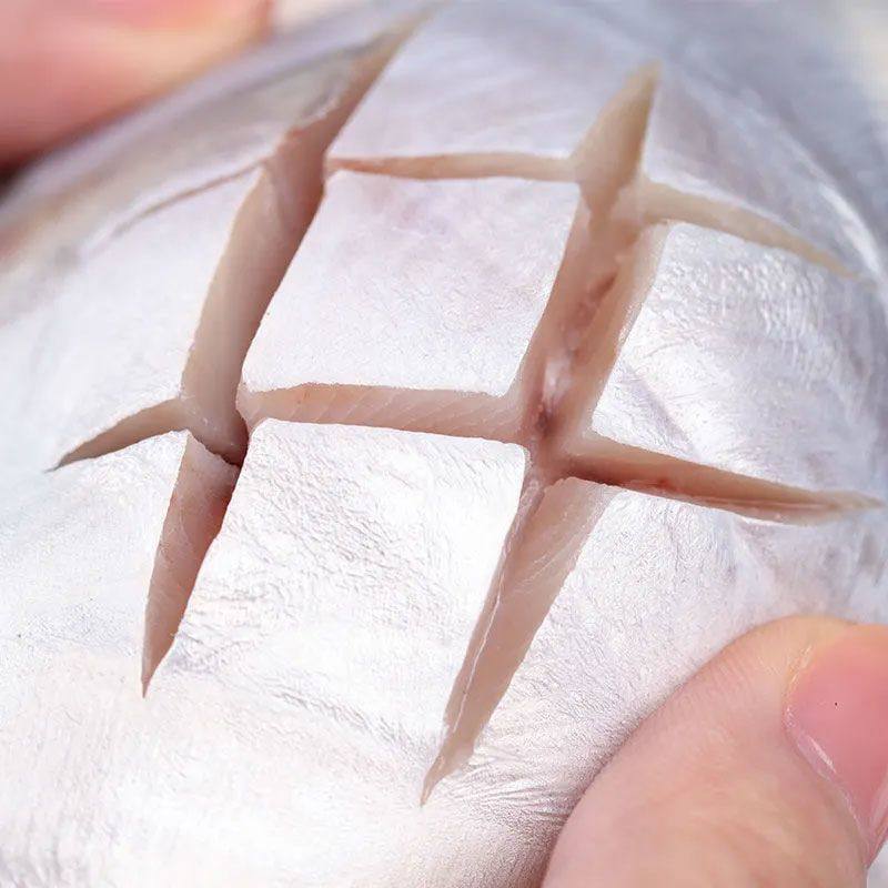 [Net Weight Without Ice] Fresh Frozen Pomfret, East China Sea Silver Pomfret, Fresh Seafood, Aquatic Products, Sea-Caught White Pomfret, Flat Fish