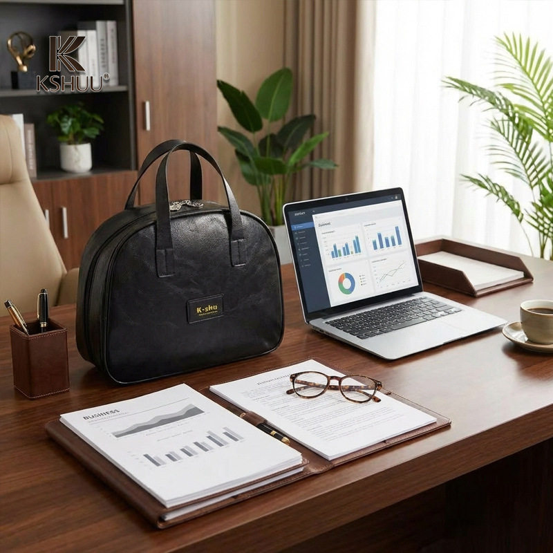 New Portable Cosmetic Bag for Women, Partitioned Waterproof Portable Travel Storage, Light Luxury High-End Toiletry Bag for Carrying When Going Out