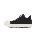Black low top canvas