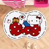 Cartoon Cute Hello Kitty Theme Home Bathroom Toilet Kitchen Water-Absorbent Non-Slip Easy-Care Diatom Mud Floor Mat