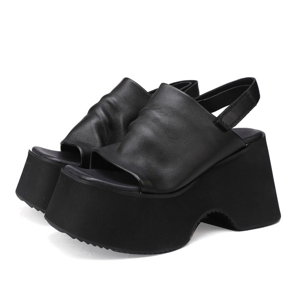 sandal quai ngang nữ đế xốp nhẹ