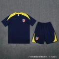 2526 short sleeve atletico madrid royal blue