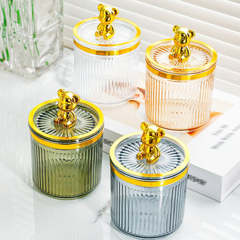 Sealed Jar Food Grade Storage Jar Large Capacity Grain Storage Jar Kitchen Moisture-proof Snacks Refrigerator Storage Box
