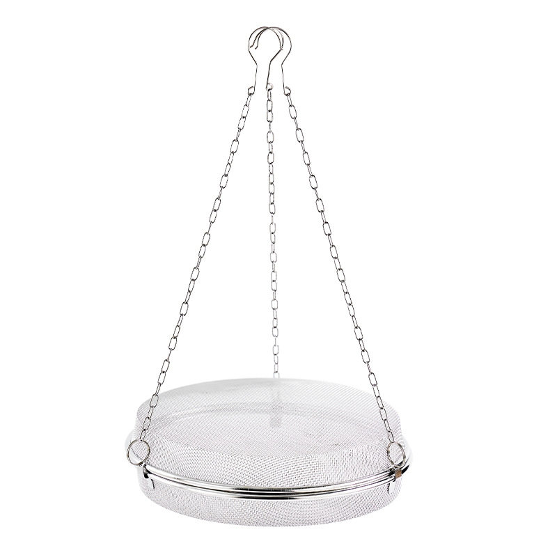 Imakara stainless steel drying basket sieve round screen household drying small fish net anti-fly artifact drying