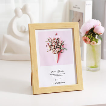 Modern minimalist A4 photo frame table 6 inch photo frame wall picture frame photo wall retro photo frame gift frame wholesale