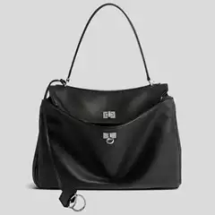 B Brand High-Quality Premium Full-Grain Leather Shoulder Bag | Genuine Croc Pattern, Large Capacity, Versatile Commuter Tote