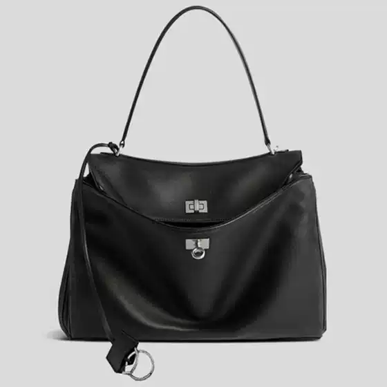 B Home High Quality Premium Head layer Cowhide Underarm Bag Genuine Leather Crocodile Pattern Large Capacity Versatile Commuter Tote Bag