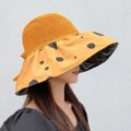 Yellow Big Polka Dots