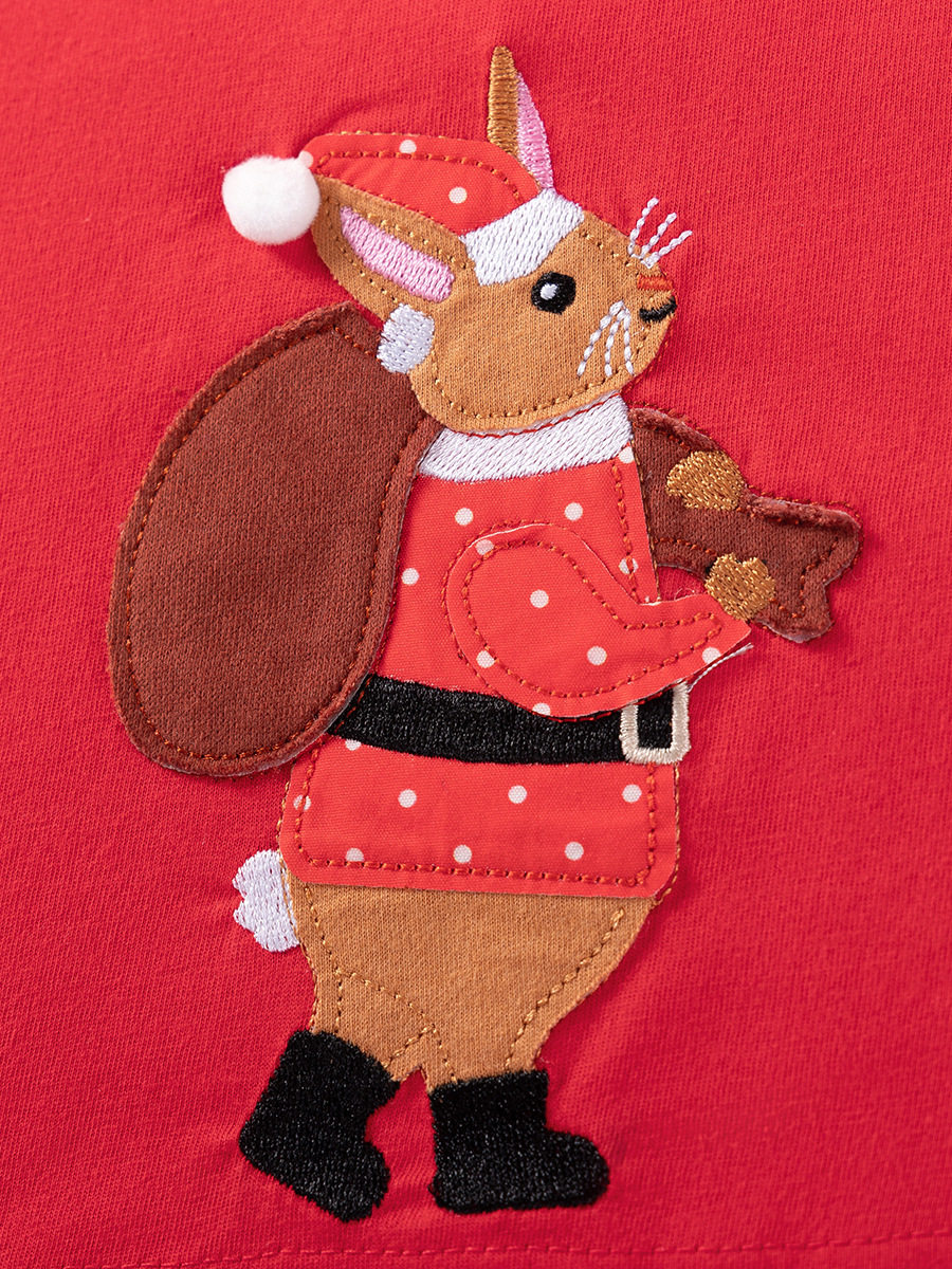 [Style] Kids' Dress, Cartoon Autumn Girls' Dress, Striped Long-sleeve Kids' Skirt