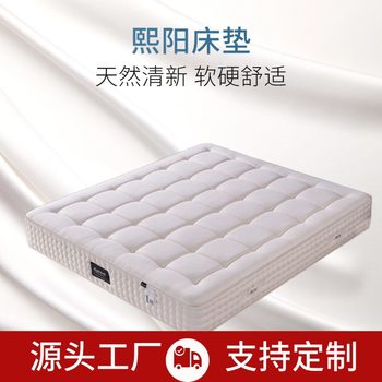 [Wool] Handmade Mattress Without Glue, Independent Pocket Springs, Simmons Home Double Mattress Soft 1.8m