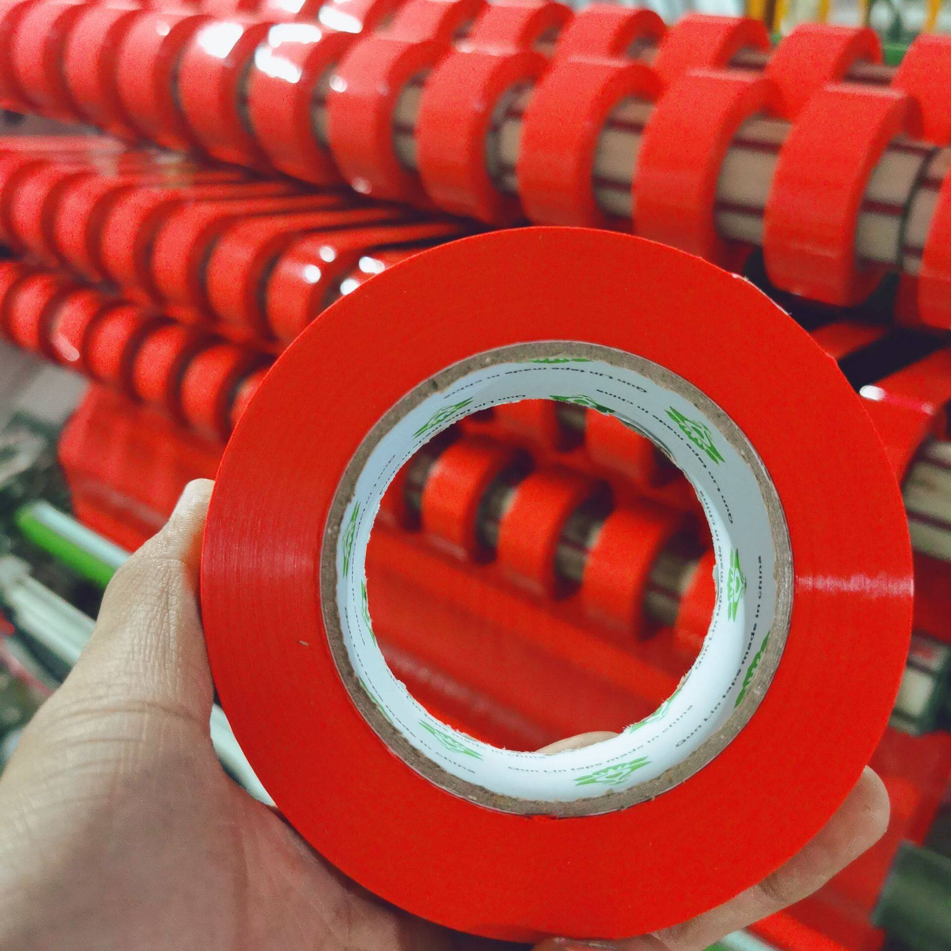 Red Sealing Tape Sealing Packaging Differentiation Festive Wedding Big Red Tape 4.5 Wide Large Roll Adhesive Paper