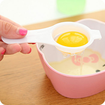 Egg White and Yolk Separator Household Baby Baking Egg Separator Egg Separator Filter Egg Yolk and Egg White Separator