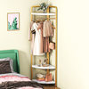 Corner Coat Rack Floor Bedroom Simple Corner Hanger Wall Storage Artifact Corner Clothes Rack Dirty Clothes Basket