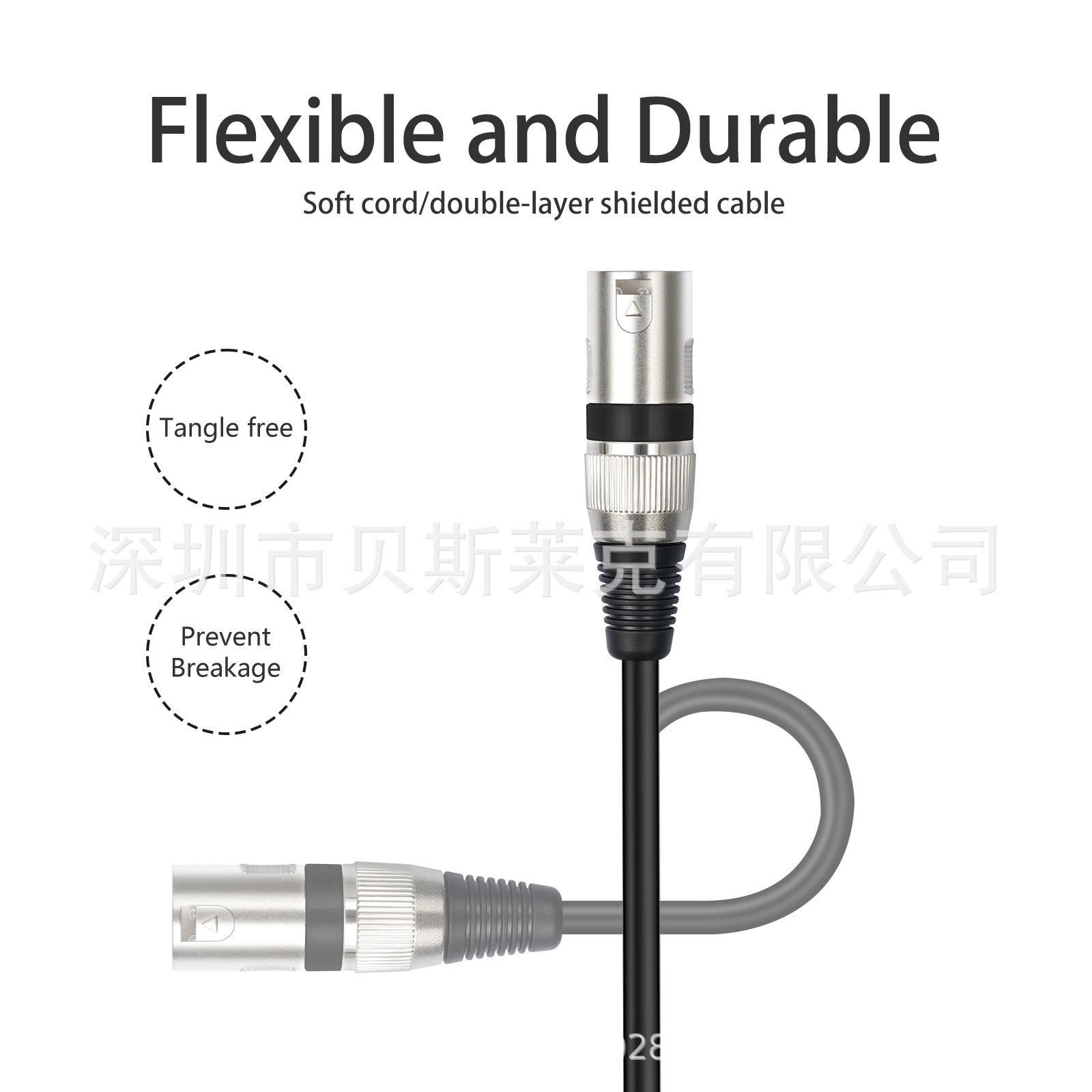 Cross-border hot in stock stereo TRS 6.35 revolution Canon public mixer microphone speaker audio cable
