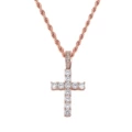 Rose gold (with 24inch twist chain)